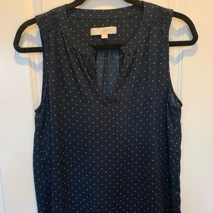 Sleeveless blouse